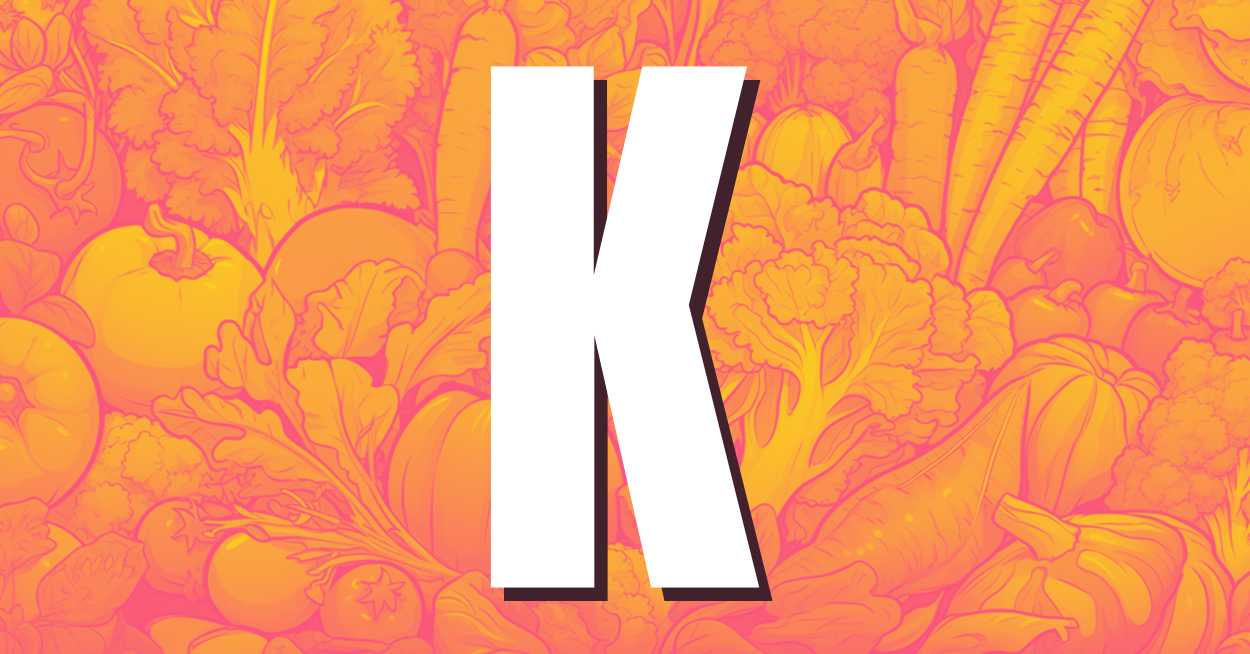vegetables that start with k - Article 1